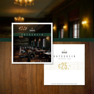 • 25 Euro Restaurant Jolesch Gutschein •