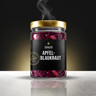 Apfelblaukraut im Glas 500g
